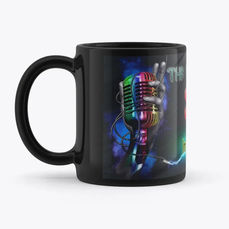 TRMS Banner Black Coffee Mug